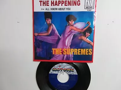  💥' The Supremes ' Hit 45 + Picture [ The Happening ]  1967 ! 💥 • $17.99