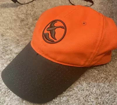 $10.99 • Buy Gander Mountain Blaze Safety Orange Hunting Strapback Hat / Cap Men Dad Hat Duck
