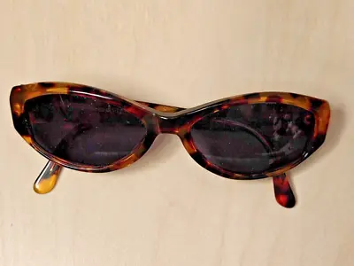 Vintage VOGUE FLORENCE Tortoiseshell Sunglasses Italy 55 17 Orig Case And Cloth • $39.88