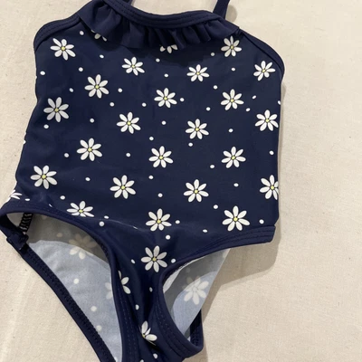 £1.99 • Buy Girls 0-3 Months Swimming Costume Daisy Blue Primark