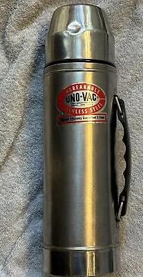 Vintage Stanley Uno-Vac Stainless Steel Unbreakable  Thermos 13” • $18.28