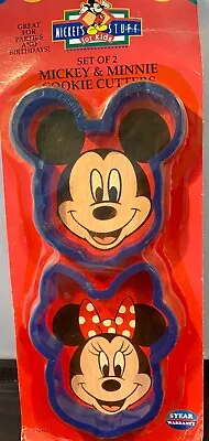 Disney Mickey & Minnie Cookie Cutters • $8.96