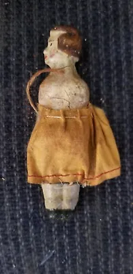 Rare Antique German Paper Papier Mache Mechanical Naughty Doll Toy Germany • $149.99