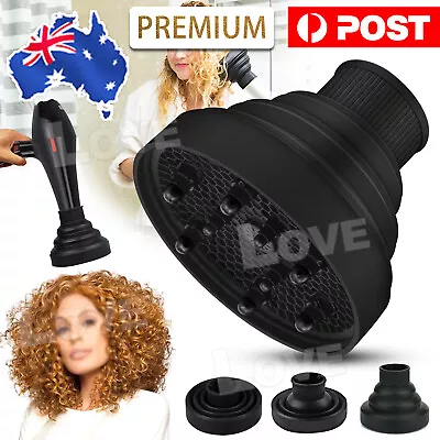 Silicone NEW Hair Dryer Universal Travel Professional Salon Foldable Diffuser • $11.45