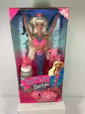 NIB Bubbling Mermaid Barbie Doll Collectible 1996 Mattel 96U • $29.96