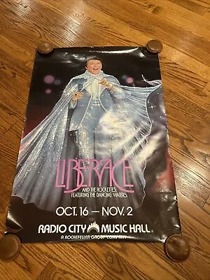 Liberace And The Rockettes At Radio City Music Hall Poster • £28.50