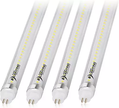 4Ft 24W T5 High Output LED Tube Light 45.75  F54T5 Equal 5000K (Cool White)  • $119.99