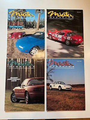 Miata Club Magazine Bundle 1991 (4 Magazines) • $30