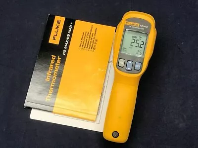 FLUKE Radiation Infrared Thermometer FLUKE-62 MAX Alarm Large Display Digital • $210.21