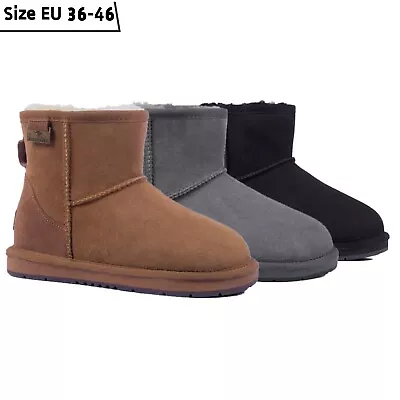 UGG Australia Premium Mini Classic Suede Boots Water Resistant NonSlip Women Men • $67.99