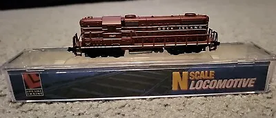 Life Like N Scale Gp18 Rock Island Diesel 7110 Tested • $45