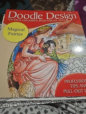 Doodle Design Magical Fairies Colouring Book • £2
