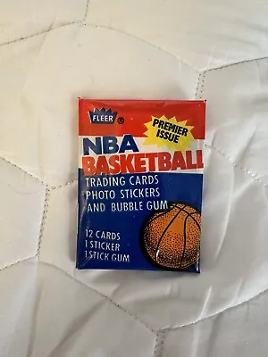 1986 Fleer Basketball Pack MICHAEL JORDAN 57 ROOKIE CARD ON TOP GUARANTEED • $1.25