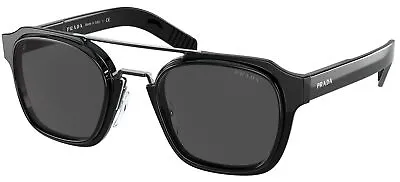 $375.10 • Buy Prada PR 07WS Black/Dark Grey  50/23/145 Men Sunglasses