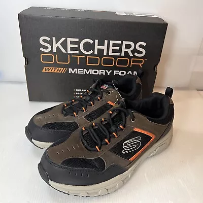 Skechers Outdoor 16830 Oak Canyon Men’s Brown Memory Foam Sneakers Choose Size • $39.72