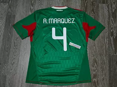 Rafa Marquez #4 Jersey Mexico Football Shirt Adidas XL Trikot Green Soccer Barca • $109