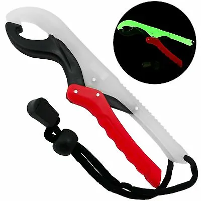 $9.99 • Buy UFISH Fishing Lip Grip Tool Hook Remover Fish Gripper Plastic Pliers Holder