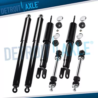 $89.46 • Buy 4WD Front & Rear Shock Absorbers + Sway Bars For Chevy Tahoe Suburban 1500 Yukon