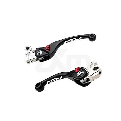 1998-2008 KTM 125 SX ASV Inventions F4 Brake & Clutch Lever PAIR PACK Black • $175