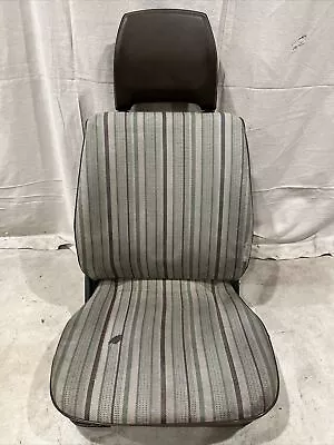 ‘80 - ‘89 Vw Vanagon Brown Cloth / Vinyl Driver Left Front Bucket Seat Type 2 T3 • $299.99