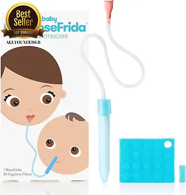 Baby Nasal Aspirator Snotsucker With 20 Extra Hygiene Filters Frida Baby • £9.99