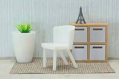 Modern Dining Chair - Dollhouse Miniature 1:12 Miniature Dollhouse Furniture • $4.66