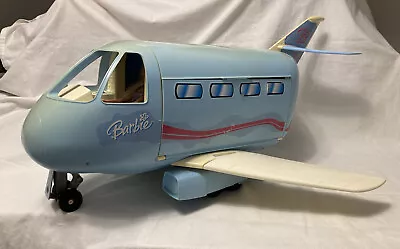 Vtg 1999 Barbie Jumbo Jet Airplane Very Clean Jet Sound And Microphone Work! • $32