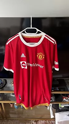 Adidas Authentic Player Version Manchester United 21/22 Men's Home XL • £9.99