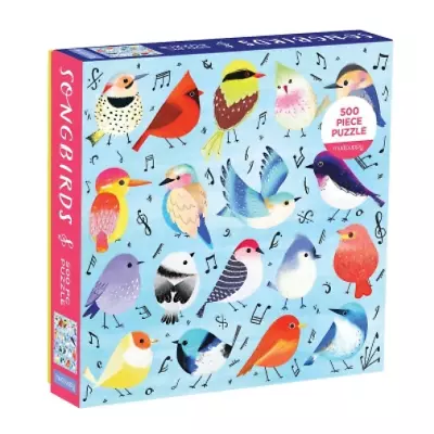 Mudpuppy Songbirds 500 Piece Family Puzzle NEW • $18.15