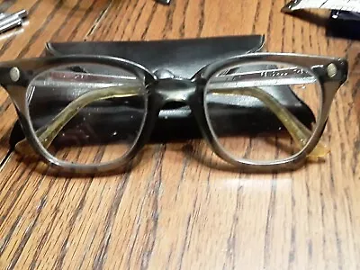 Vintage Fendall Steampunk Safety Glasses With Slide On Side Shields T-30 • $16.16