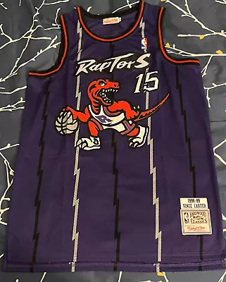 Vince Carter Toronto Raptors  Purple Jersey #15 Men’s Size Medium NWTS • $69.99