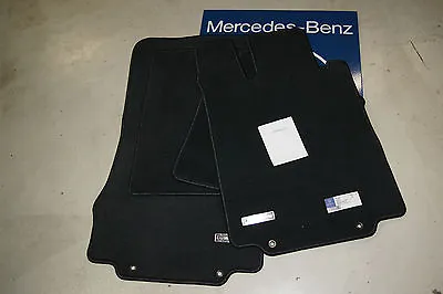 Mercedes Benz Black Carpet Floor Mats S Class W220 S500 S600 OE 66293977 4 Pcs • $179.95