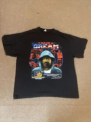 RARE Gangster Martin Luther King Jr. Shirt VTG Rap Tee 2XL 50th Anniversary BLM • $149.99