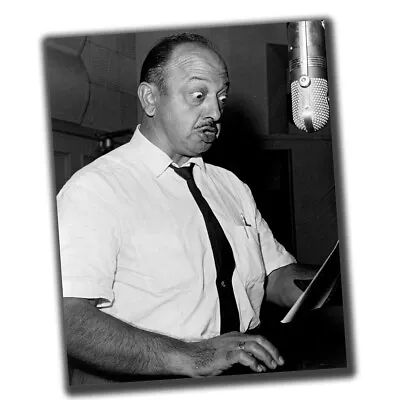 Mel Blanc FINE ART Celebrities Retro Rare Photo Glossy Big Size 8X10in F073 • $14.99