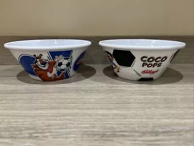 Kelloggs Frosties (Tony The Tiger) & Coco Pops - Bowl - 2012 - Diameter 15.5cm • £20