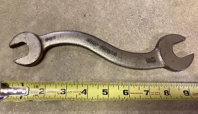 Vintage S Curved Shape Open End Wrench Drop Forged  3/4  13/16 Inch • $6