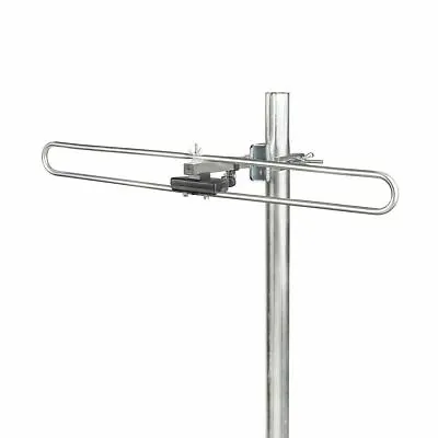 Outdoor DAB Digital Radio 4dB Omni Antenna Aerial Loft Pole Mast Mounting Clamp • £29.92