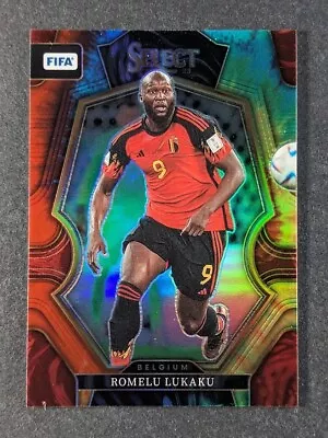 2022-23 Panini Select FIFA ROMELU LUKAKU /49 Tie-Dye Prizm Mezzanine Belgium • $2.25