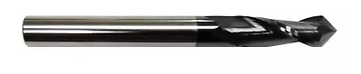 3/4  2 FLUTE 90 DEGREE CARBIDE DRILL MILL - TiALN COATED • $106.95