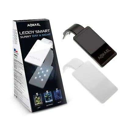 Aquael Leddy Smart Plant Day & Night Aquarium Fish Tank LED Lighting Nano Clamp • £37.95