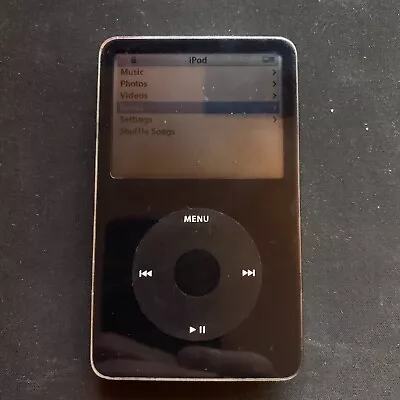 Apple IPod 5th Generation 30GB MP3 Player - Black  • $34.99