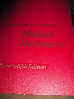 Dorlands Illustrated Medical Dictionary (25th Edition) - Paperback - GOOD • $5.68