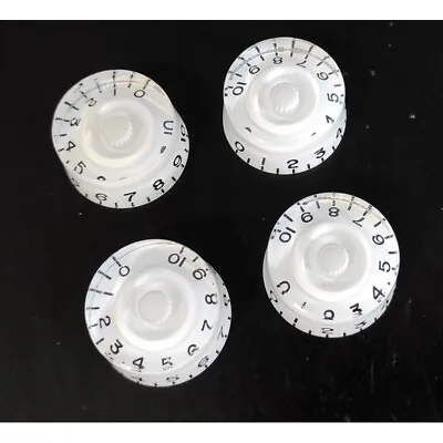 4 Knobs Speed Style Gibson LP Sg Plexi Background White Without Bass Metric 18 • $8.80