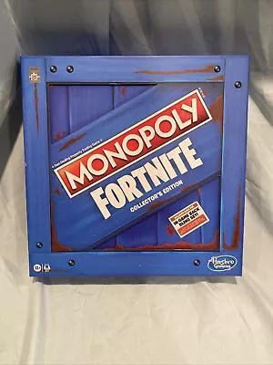 Hasbro Gaming MONOPOLY FORTNITE Collector's Edition Board Game ***NEW Sealed*** • $16.99