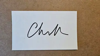 CHRISTINE MCVIE SIGNED 3x5 INDEX CARD AUTOGRAPH - FLEETWOOD MAC • $49