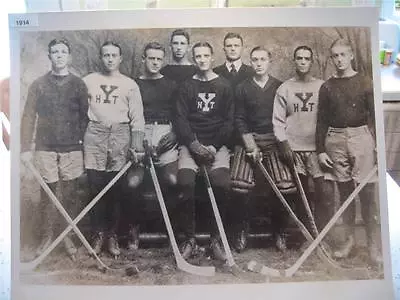 1914 Yale Hockey Team Enlarged 16 X 20 Photo New Haven Connecticut • $24.99