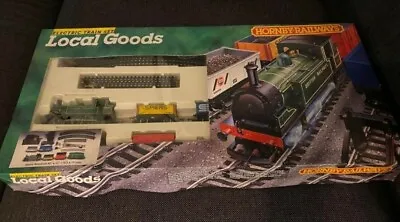 Hornby OO R323  LOCAL GOODS  Electric Train Set 0-6-0 BR Steam Loco Plus Freight • £95