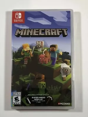 Minecraft (Nintendo Switch 2018) [includes Mario Mash-up]  NEW - Ships TODAY! • $29.62