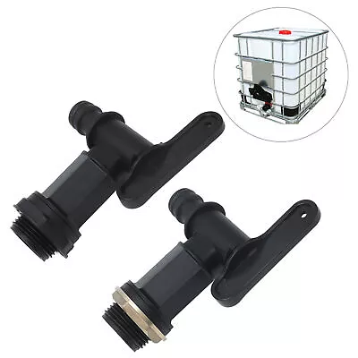 Fresh/Waste Water Tank Drain Tap Adapter Connector Fitting Fuel Water Outlet UK • £11.27