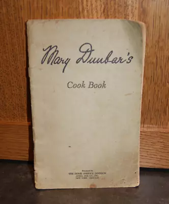 1927 Vintage Mary Dunbar’s Cook Book - Jewell Tea Co. Inc. - Recipes & Tips • $9.99